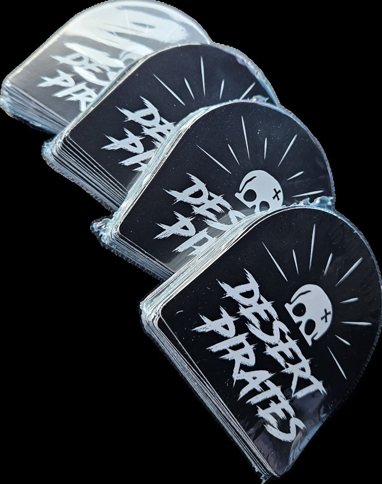 Tombstone Skull Sunrise Sticker