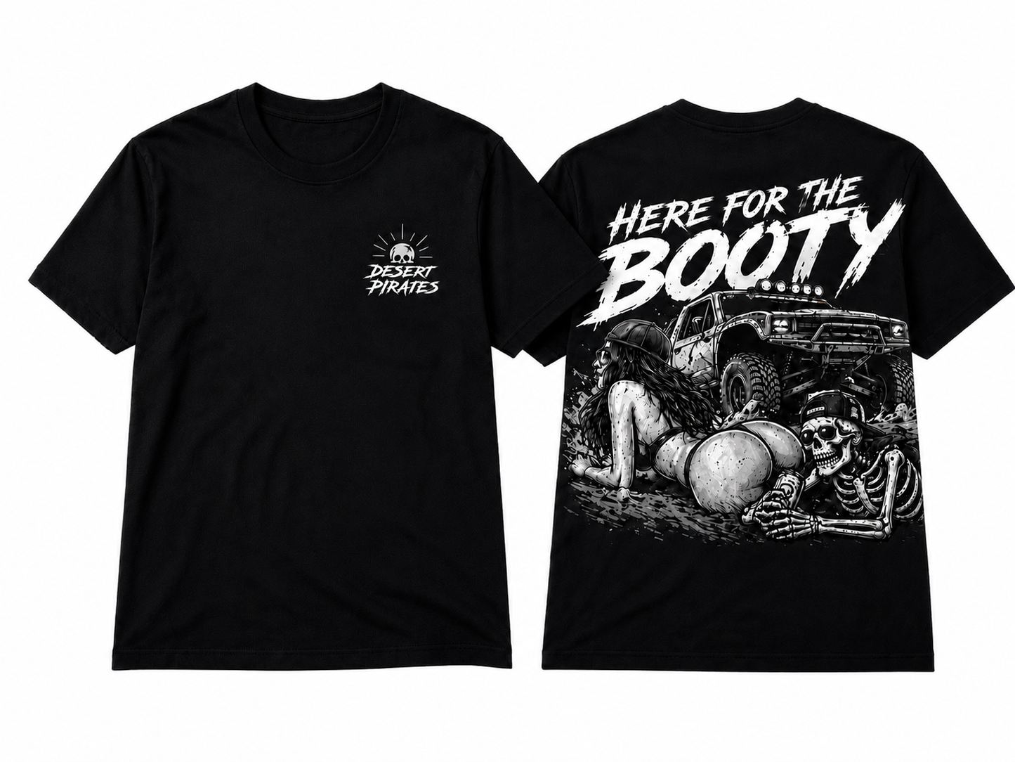 *AHOY* New Release - Here For The Booty Tee