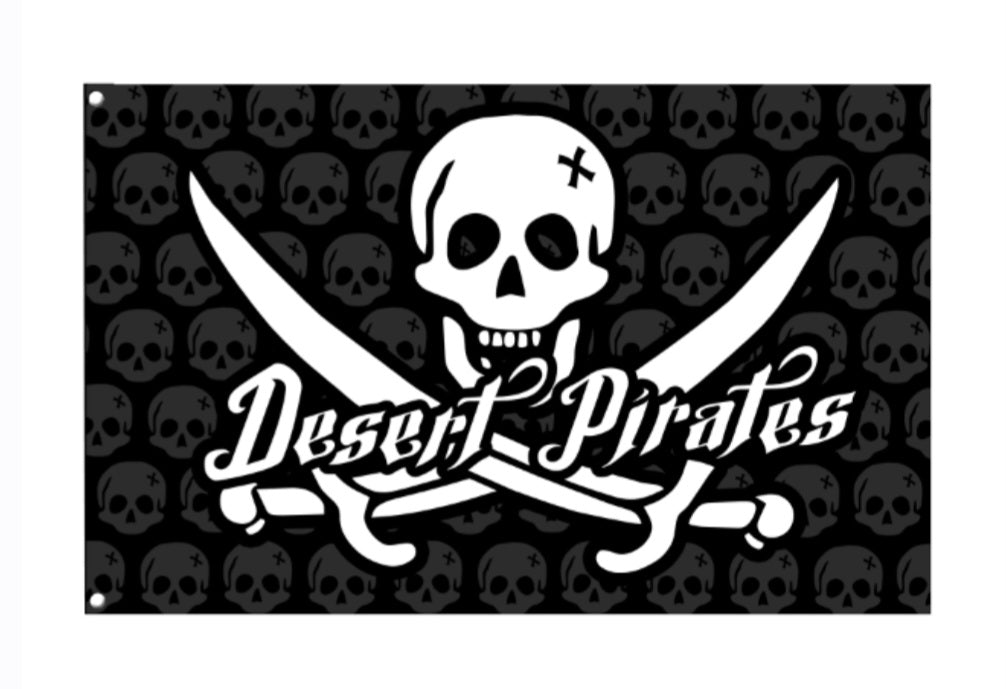 Staple Pirate Large 2ft x 5ft Flag