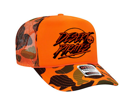 HAT - Retro Trucker Orange