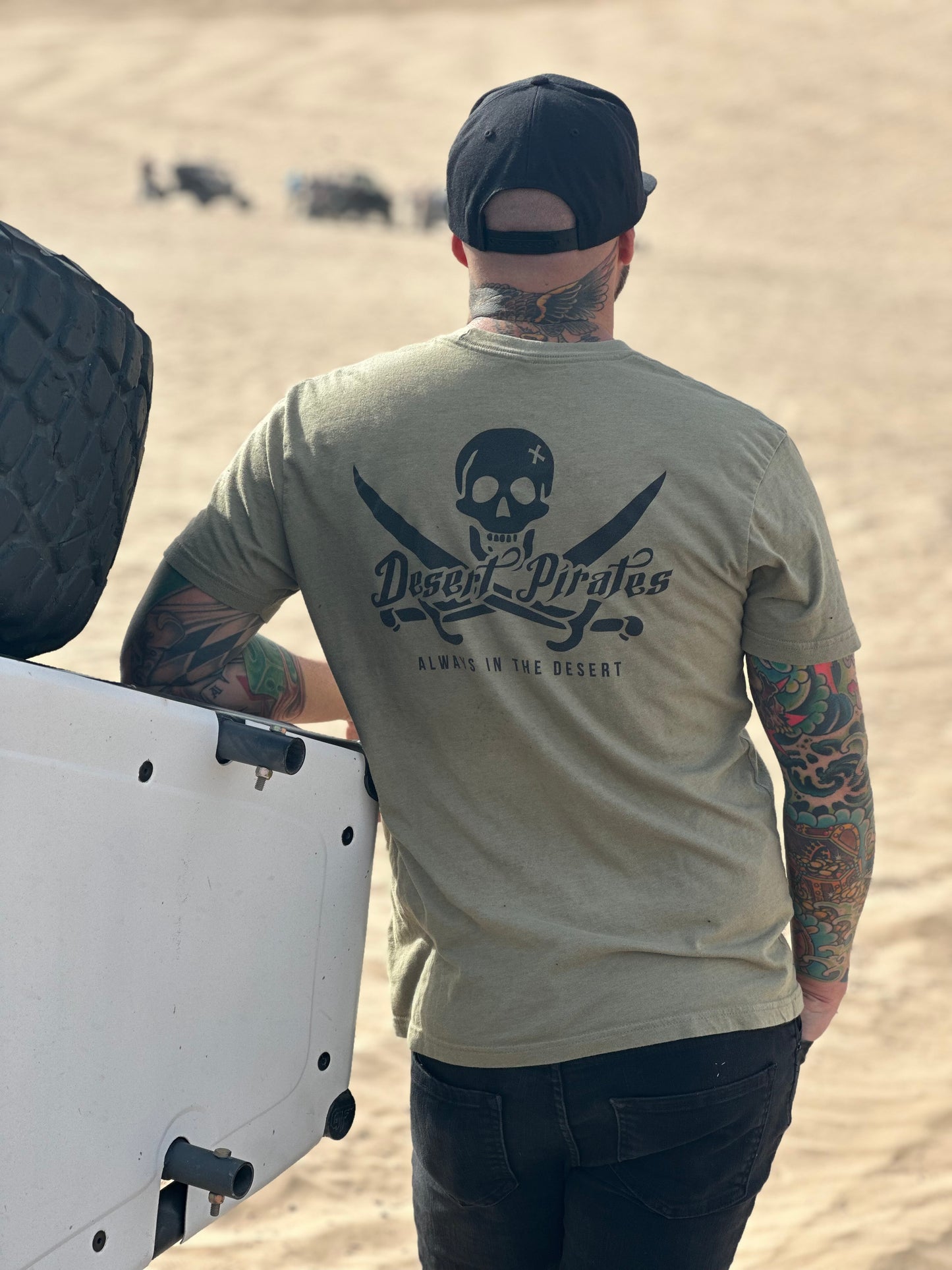 DP: SIGNATURE STAPLE TEE - OLIVE