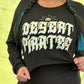 DPW: Women’s Crop Sunrise Skull